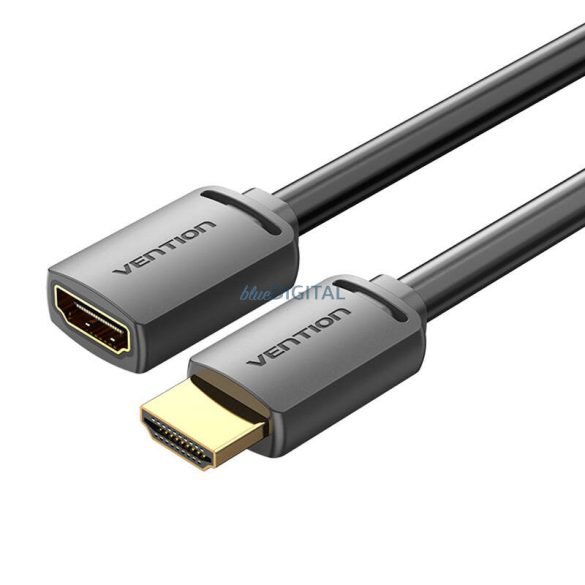 HDMI-A male HDMI-A Female 4K HD PVC kábel 2m Vention AHCBH (fekete)