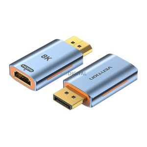 HDMI csatlakozó - Display Port csatlakozó Vention HFMH0 8K (kék)