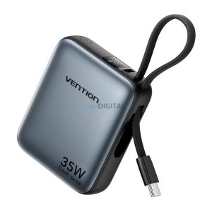 Vention FHEH0 powerbank 10000mAh 30W - szürke