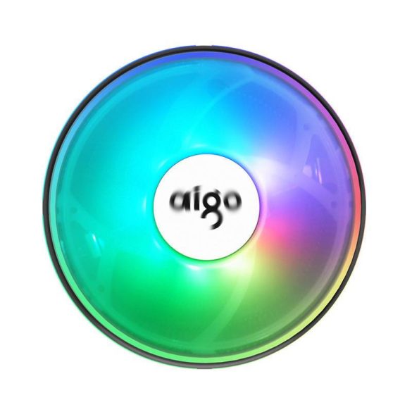 Aktív hűtés a processzorhoz Aigo Lair LED (hűtőborda + ventilátor 125x125)