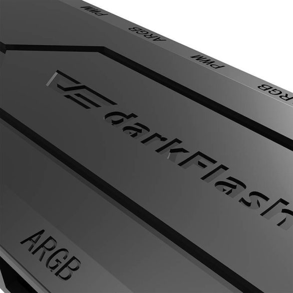 Darkflash RC2 RGB PWM vezérlődoboz számítógéphez (fekete)