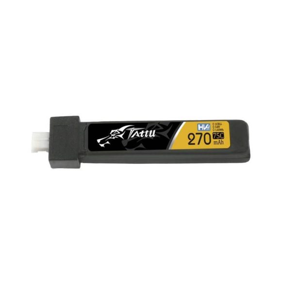 Tattu LiPo 270mAh 3.8V 75C 1S1P JST-PHR 2.0 akkumulátor (5db)