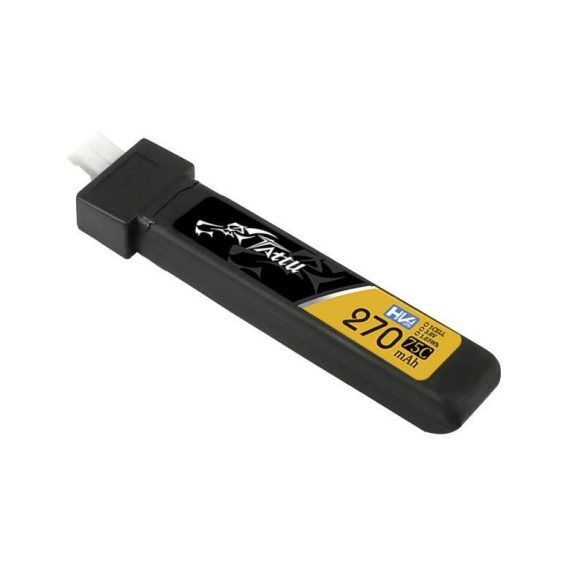 Tattu LiPo 270mAh 3.8V 75C 1S1P JST-PHR 2.0 akkumulátor (5db)