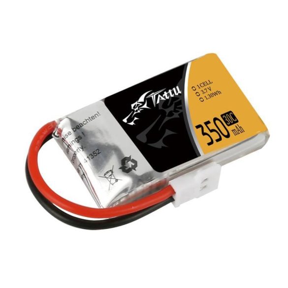 Tattu 350mAh 3.7V 30C 1S1P akkumulátor