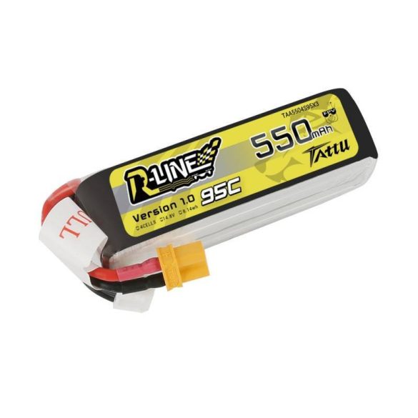 Tattu R-Line 550mAh 14,8V 95C 4S1P akkumulátor