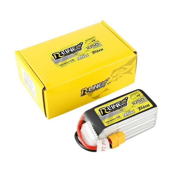 Tattu R-Line 1050mAh 22.2V 95C 6S1P XT60 akkumulátor