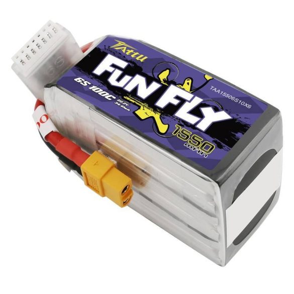 Tattu Funfly 1550mAh 22.2V 100C 6S1P XT60 akkumulátor