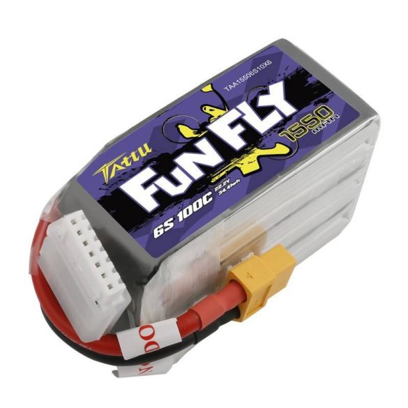 Tattu Funfly 1550mAh 22.2V 100C 6S1P XT60 akkumulátor