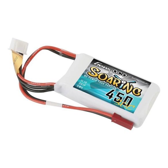 Akkumulátor Gens Ace Soaring 450mAh 11.1V 30C 3S1P JST-SYP