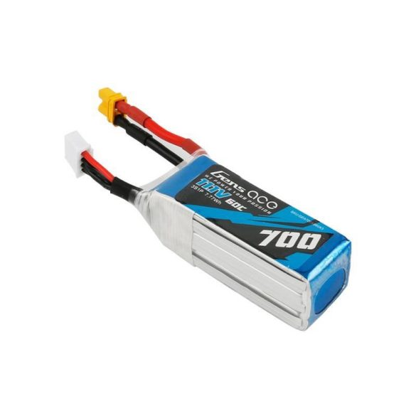 Akkumulátor GensAce 700mAh 11.1V 60C 3S1P XT30