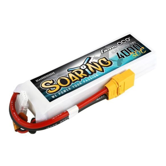 Gens Ace Soaring 4000mAh 11.1V 30C 3S1P XT90 akkumulátor