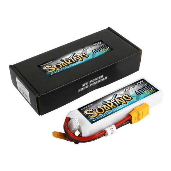 Gens Ace Soaring 4000mAh 11.1V 30C 3S1P XT90 akkumulátor