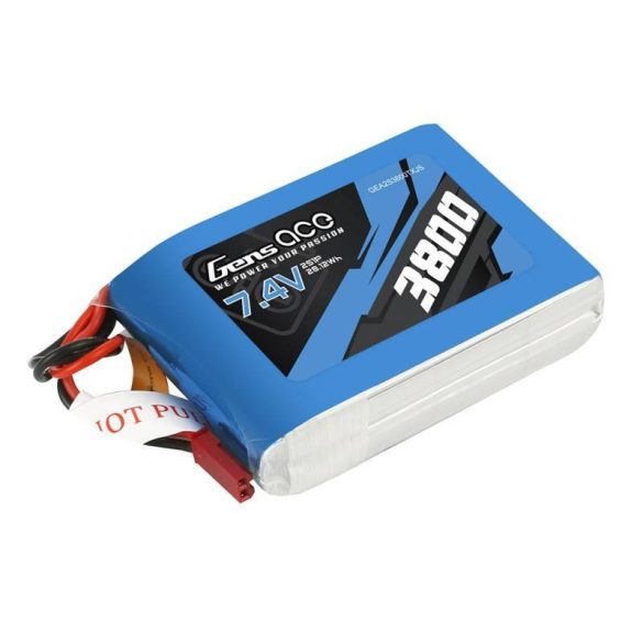 Akumulátor Gens Ace 3800mAh 7.4V 1C 2S1P ről Taranis Q X7