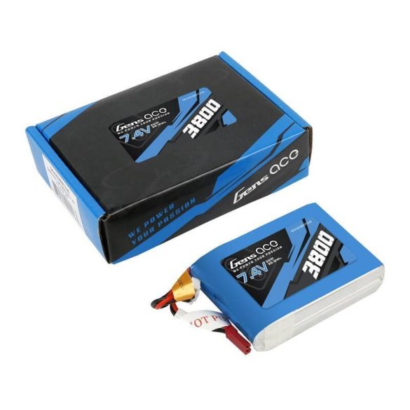 Akumulátor Gens Ace 3800mAh 7.4V 1C 2S1P ről Taranis Q X7