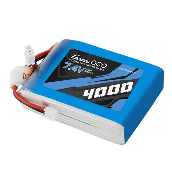 LiPo Gens Ace 4000mAh 7.4V 1C akkumulátor