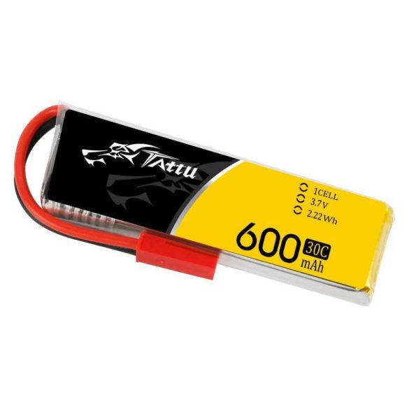 Akumulátor Tattu 600mAh 3,7V 30C 1S1P JST