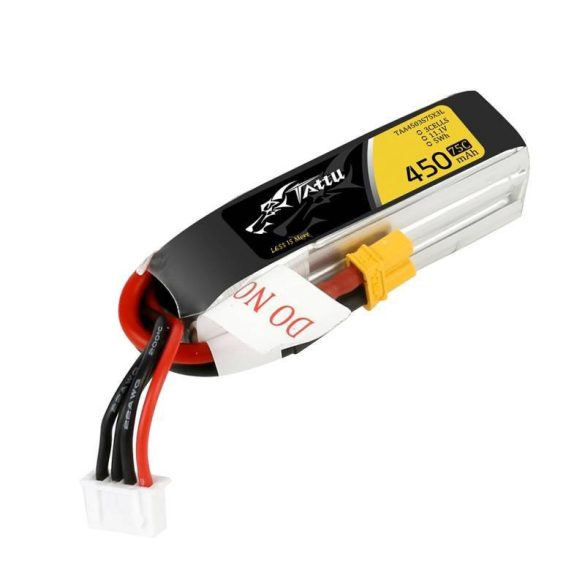 Tattu 450mAh 11.1V 75C 3S1P Hosszú akkumulátor