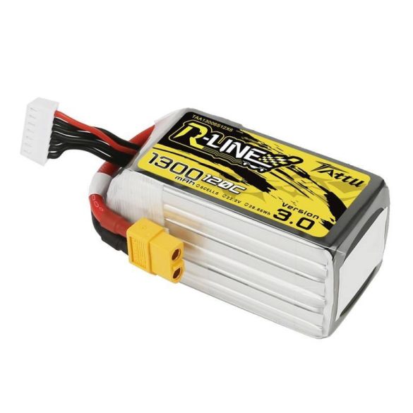 Tattu R-Line Version 3.0 1300mAh 22.2V 120C 6S1P XT60 akkumulátor