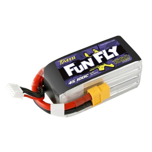 Tattu Funfly 1550mAh 14.8V 100C 4S1P akkumulátor