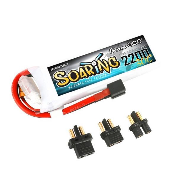 Akumulátor Gens Ace Soaring 2200mAh 7.4V 30C 2S1P EC3/XT60/T-csatlakozó