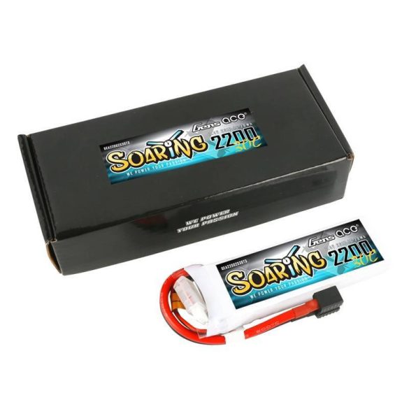 Akumulátor Gens Ace Soaring 2200mAh 7.4V 30C 2S1P EC3/XT60/T-csatlakozó