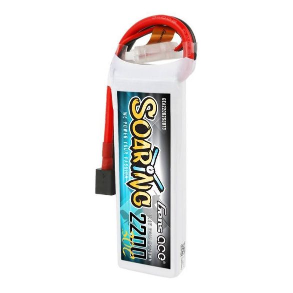 Akumulátor Gens Ace Soaring 2200mAh 7.4V 30C 2S1P EC3/XT60/T-csatlakozó