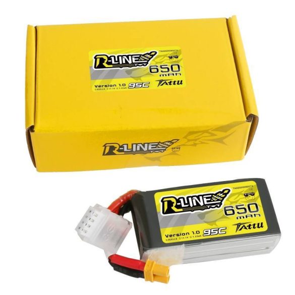 Tattu R-Line 650mAh 11.1V 95C 3S1P XT30 akkumulátor