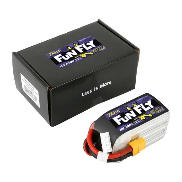 Tattu Funfly 1300mAh 22.2V 100C 6S1P XT60 akkumulátor