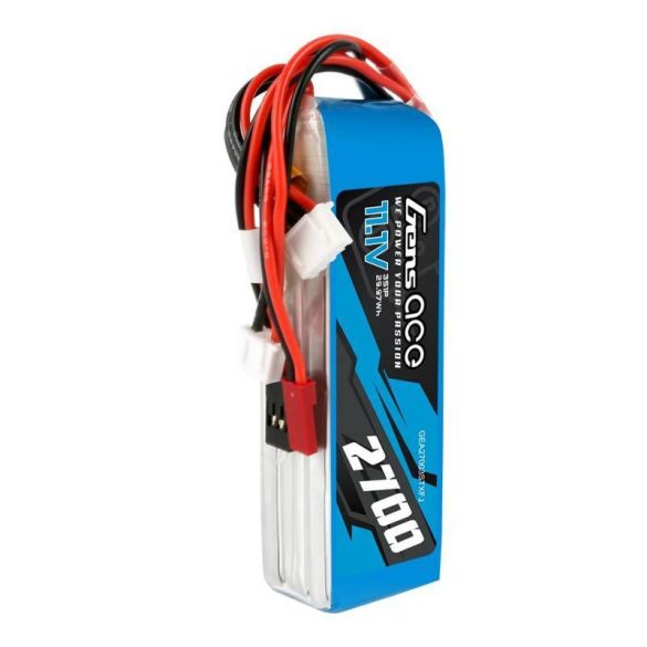 Akkumulátor Gens Ace 2700mAh 11,1V TX 3S1P Futaba/JST-XHR/JST-SYP