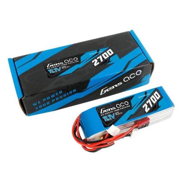 Akkumulátor Gens Ace 2700mAh 11,1V TX 3S1P Futaba/JST-XHR/JST-SYP