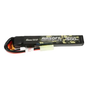 Gens ace 25C 1500mAh 2S1P 7.4V Airsoft Gun Lipo Batterymini Tamiya Plug Tamiya akkumulátor