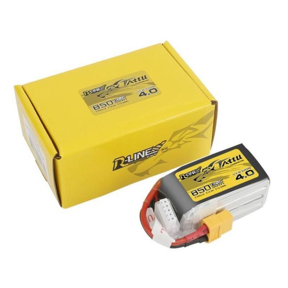 Tattu R-Line 850mAh 14.8V 130C 4S1P XT60 akkumulátor