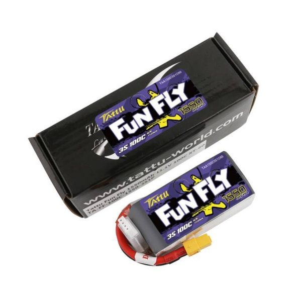 Tattu Funfly 1550mAh 11.1V 100C 3S1P akkumulátor