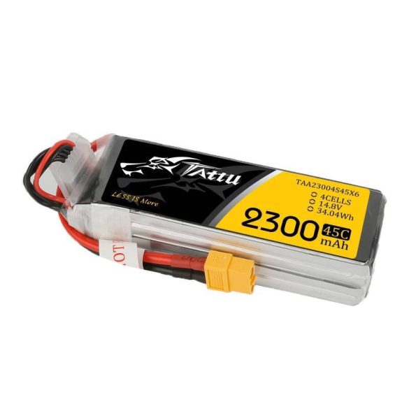 Tattu 2300mAh 14.8V 75C 4S1P XT60 akkumulátor