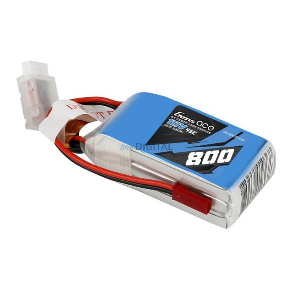 GensAce LiPo 800mAh 11.1V 45C 3S1P akkumulátor