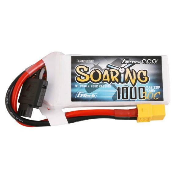 Gens AceG-Tech Soaring 1000mAh 7.4V 30C 2S1P XT60 akkumulátor