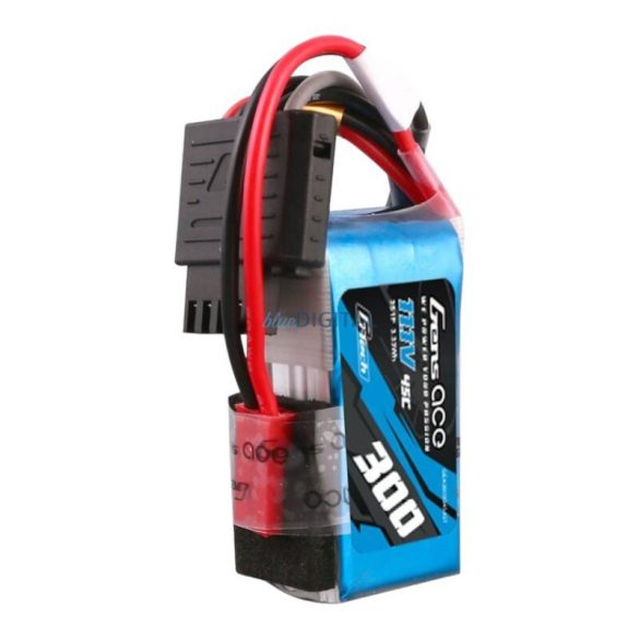 Gens Ace G-Tech 300mAh 11.1V 45C 3S1P Lipo akkumulátor csomag JST-SYP dugó JST-SYP dugó