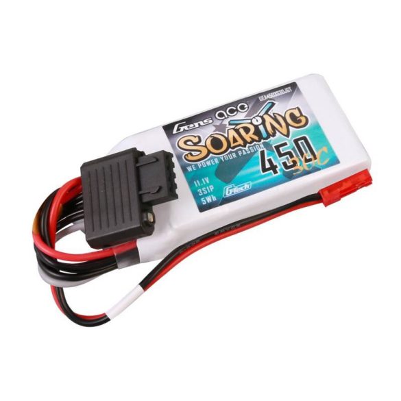 Gens ace G-Tech Soaring 450mAh 11.1V 30C 3S1P Lipo akkumulátor