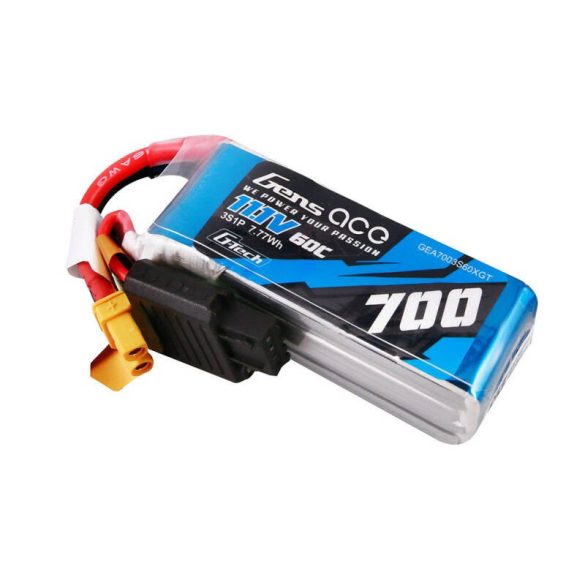 Gens ace G-Tech 700mAh 11.1V 60C 3S1P Lipo akkumulátor