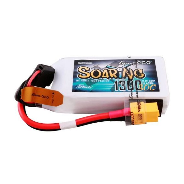 Gens ace G-Tech szárnyaló 1300 mAh 11.1V 30C 3S1P Lipo akkumulátor