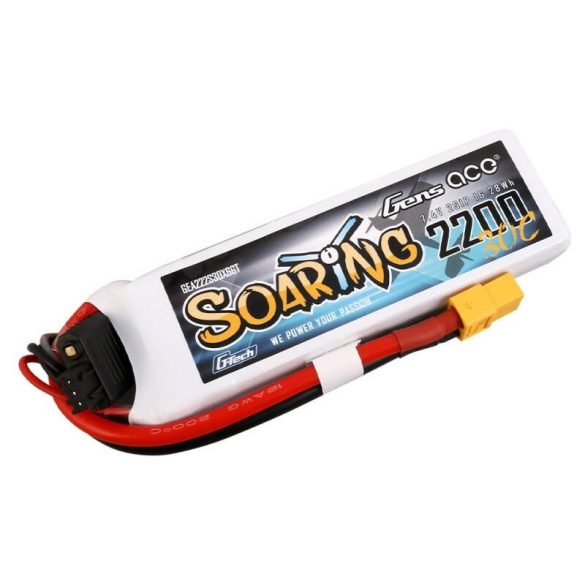 Akumulator Gens ace G-Tech szárnyaló 2200mAh 11.1V 30C 3S1P Lipo Batte