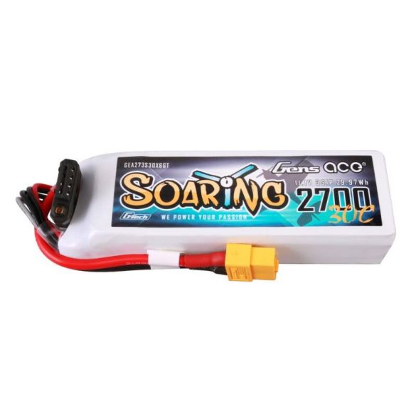 Gens ace G-Tech Soaring 2700mAh 11.1V 30C 3S1P LiPo akkumulátor