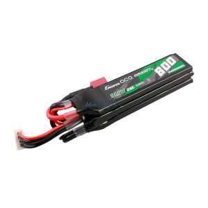 Gens ace 25C 800mAh 3S1P 11.1V NUNCHUCK 3X Airsoft Gun Lipo akkumulátorDeans(T) Plug