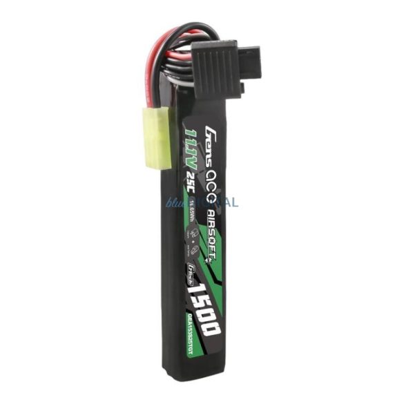 Gens ace G-Tech 25C 1500mAh 3S1P 11.1V Airsoft Gun Lipo akkumulátorTamiya