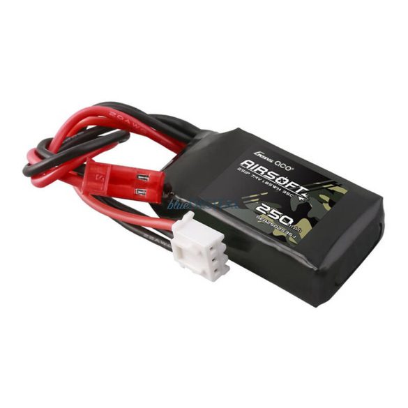 Gens ace 250mAh 7.4V 35C 2S1P Airsoft Gun Lipo akkumulátor JST-SYP Plug JST-SYP Plug