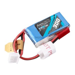 Gens Ace 300mAh 7.4V 45C 2S1P Lipo akkumulátor csomagJST-SYP dugó