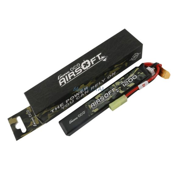 Lipo akkumulátor GENS ACE AIRSOFT GUN 1200mAh 7.4V 2S1P 25C