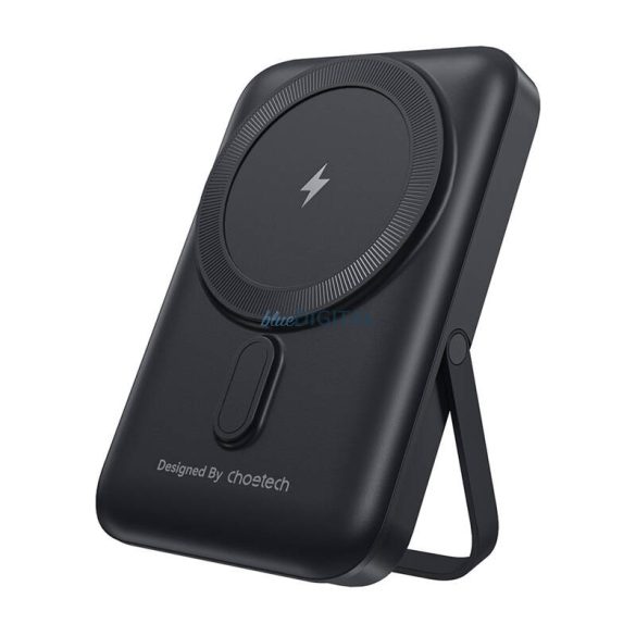 Choetech B743 indukciós powerbank 1xUSB-C csatlakozással 10000mAh 20W PD - fekete