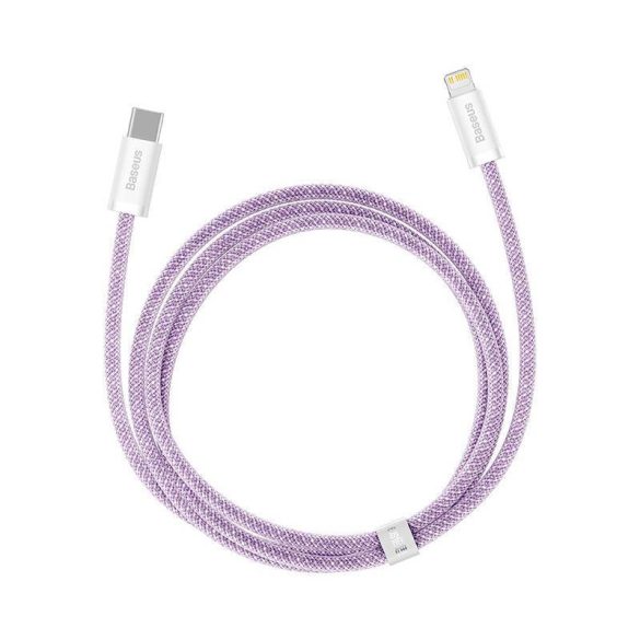 USB-C kábel a Lightning Baseus Dynamic sorozathoz, 20 W, 1 m (lila)
