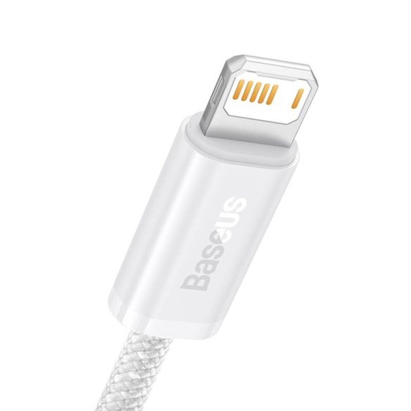 USB-kábel a Lightning Baseus Dynamic, 2,4A, 2m (fehér)